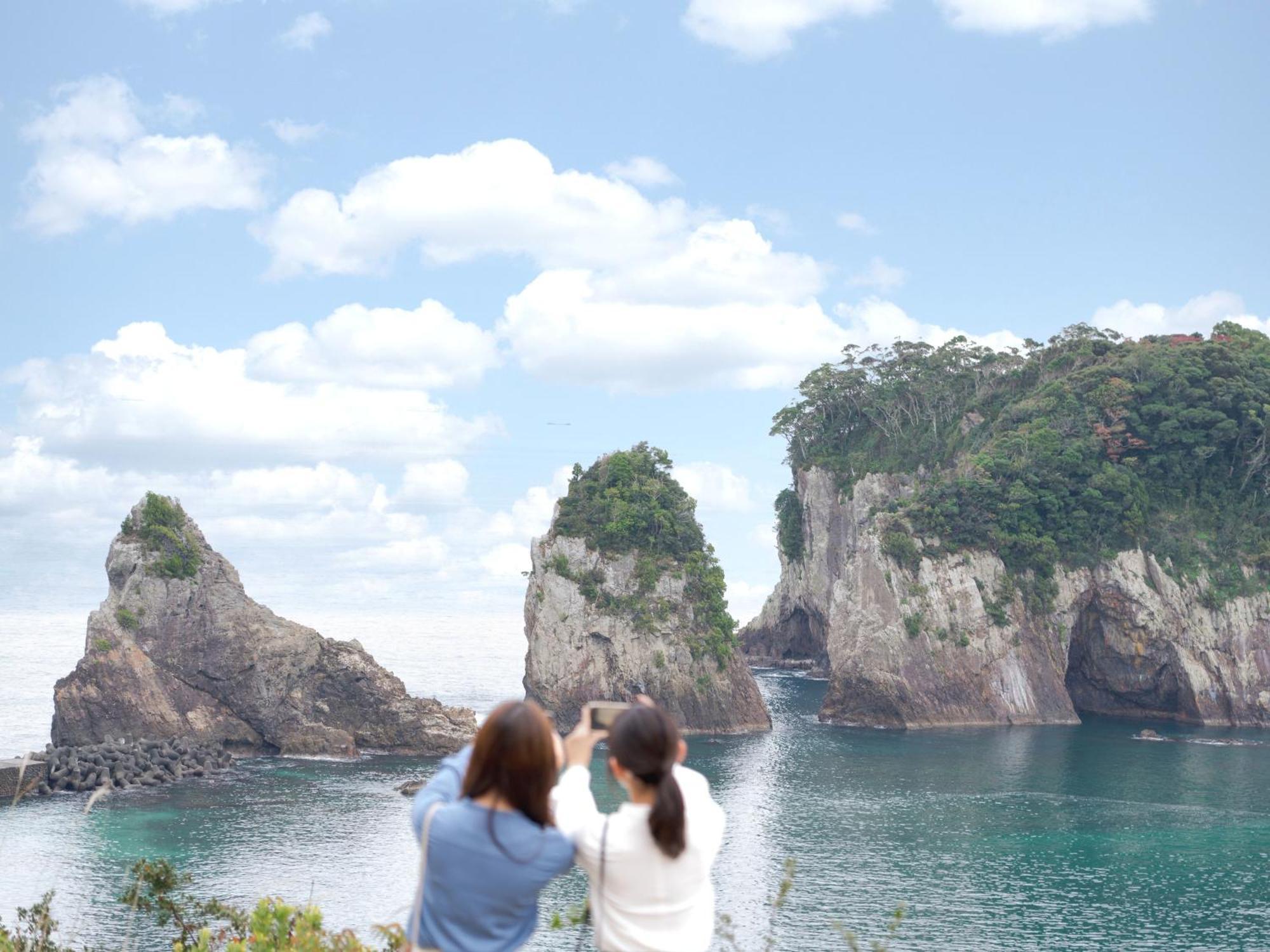 Kumano-Bettei Nakanoshima Nachikatsuura Buitenkant foto